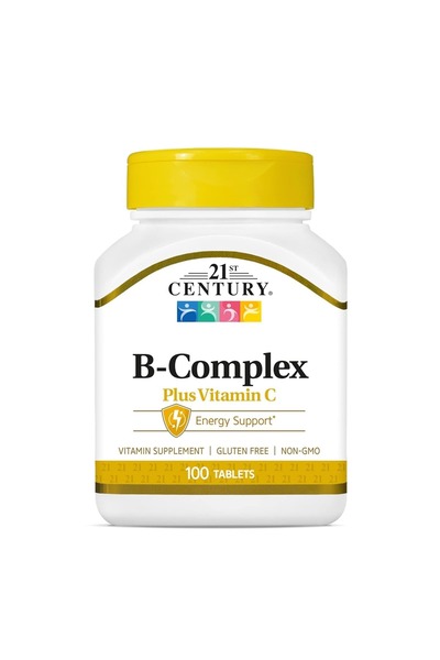 21st Century B-Complex Plus Vitamin C 100Tablets