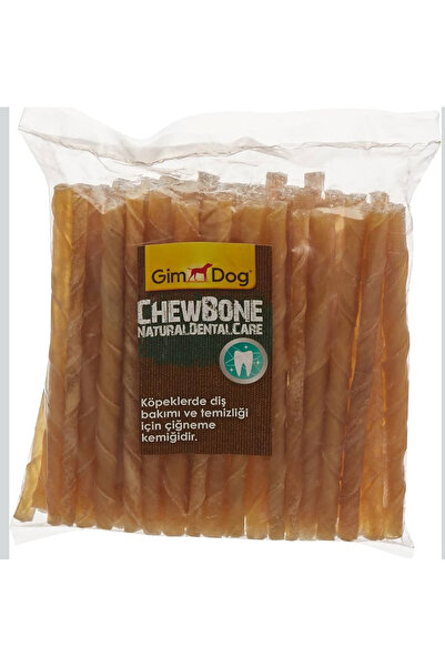 Gimdog köpek çiğneme ve diş temizliği bakım burgu çubuk ödül