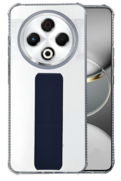 Generic Tecno Spark 30c - ShockProof Silicone Back Cover With Hand Grip Holde...