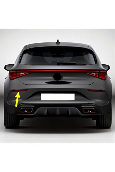 Bisra عاكس الضوء الخلفي الأيسر للمصد الخلفي لسيارة كوبرا ليون 2021-2024 5FE94...