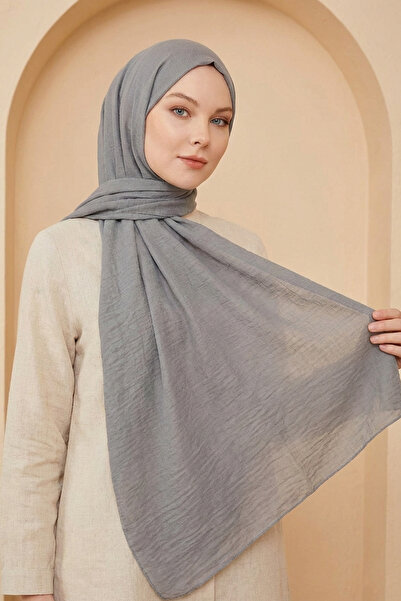 Armine Soft Vual Shawl - 68 - Smoked