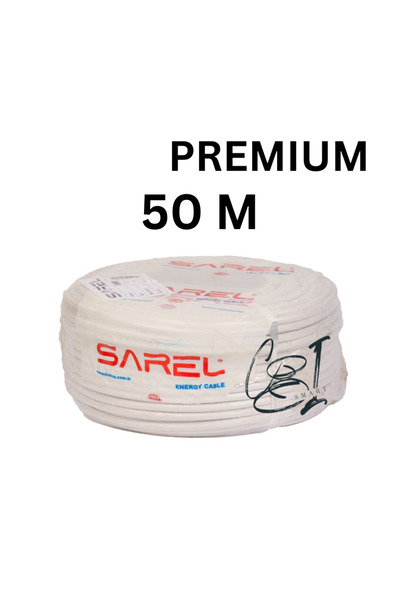 COBI SMART® Cablu electric Premium 3x6 mm², 50 m, alb, MYYM / H05VV-F - - Sto...