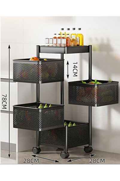 DEC15 4-Tier Multi-Purpose Shelf