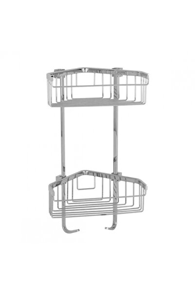 Hüppe Deluxe İkili Şampuanlık - Parlak Gümüş