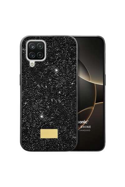 Microsonic Samsung Galaxy M12 Case Cosmic Shine Black