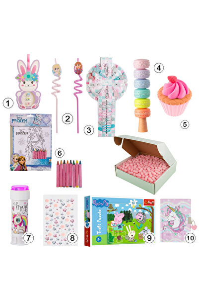 OEM Cadou copii, fetite 2-5 ani, 10 jucarii creative, educative si distractiv...