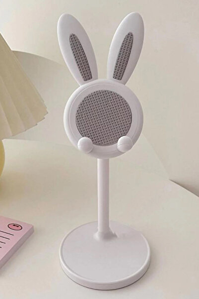 Nezih Case Adjustable Desktop Decorative Rabbit Ear Tablet Phone Holder