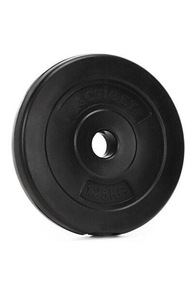 SERSIMO Disc de greutate 1,25 kg, 31 mm, compozit bituminos, PP, 18x3 cm, negru