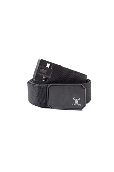TORO NERO Men's elastic belt, magnetic buckle, adjustable for multiple sizes ...