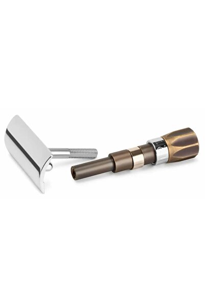 MERKUR STAHLWAREN 500 Antik Pirinç Kaplamalı Metal Döner Düğme Seti