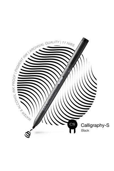 Copic MULTILINER SIYAH KALIGRAFI UC S