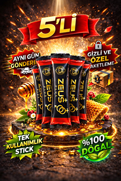 Diyet AVM ZEUS PLUS 5’Lİ Kuvvt Macunu – Tek Kullanımlık Stick Bitkisel Karışım