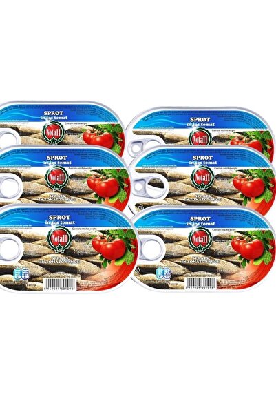 Nota11 Package 6 x Nota 11-Sprat in tomato sauce 170g