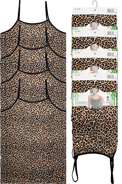 B'YOU life 4-Piece Rope Strap L Stretch Fabric Bamboo Women's Tank Top