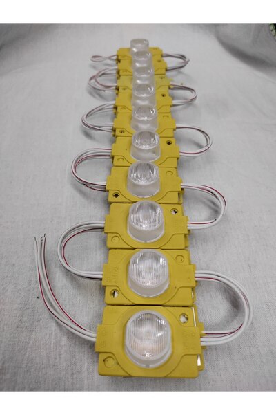 ottotekss Lamba Parmak Led 12 V Modül Tek Lensli (MERCEKLİ) Led 150 Lümen (AM...