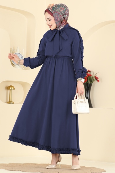 ModaMerve Fırfır Detaylı Terikoton Takım 0847LVA1173-MS Laci