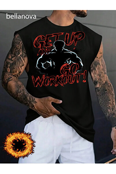 bellanova Premium Series Printed Black Soft Textured Comfortable Fit Men's Un...