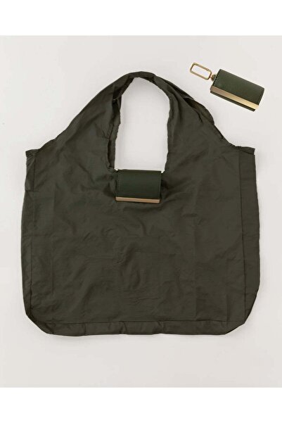 KISCHE Ελαφριά πτυσσόμενη τσάντα πολλαπλών χρήσεων & μπρελόκ με λειτουργία μο...