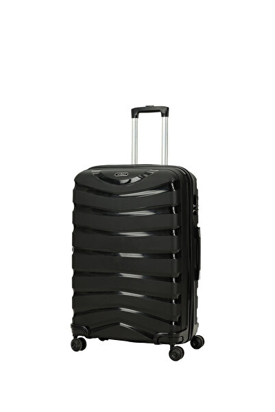 Kiğılı PP Desenli Büyük Boy Valiz