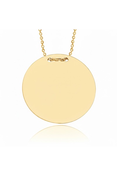 Shiny Jewellery 925 Ayar Gümüş Plaka Kolye İsim Tarih Harf Yazılı Kişiye Özel...