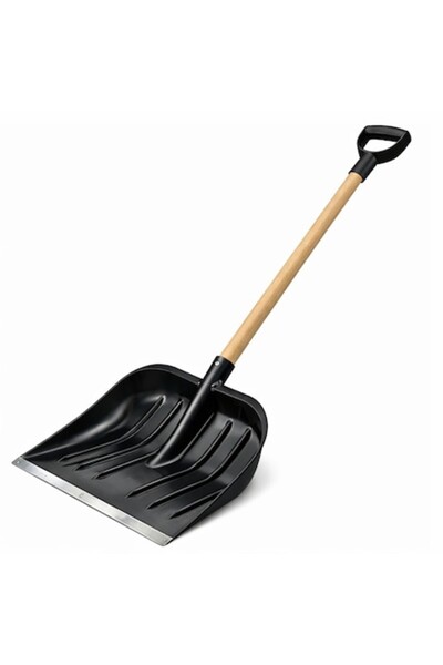 John Green Lopată de zăpadă 130 cm, mâner din lemn