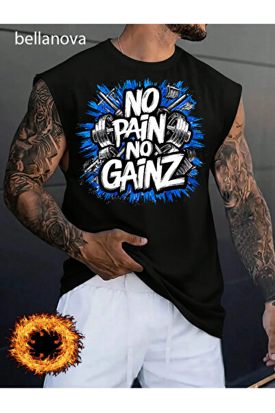 bellanova Premium Series Printed Black Soft Textured Comfortable Fit Men's Un...