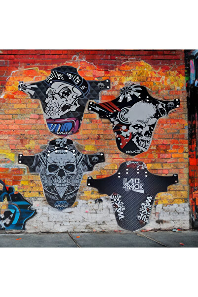 Wake Bisiklet Çamurluk MTB Ön/Arka Uyumlu Tek Parça Dağ Bisikleti Splash Guar...