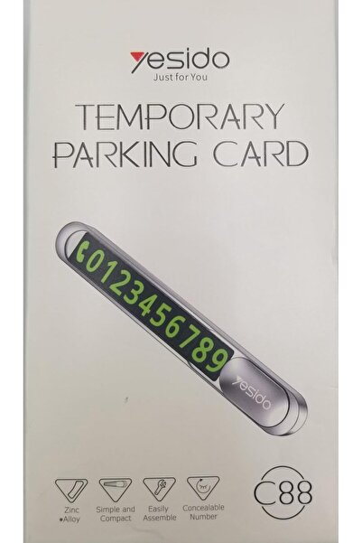 Yesido بطاقة وقوف السيارات المؤقتة - C88