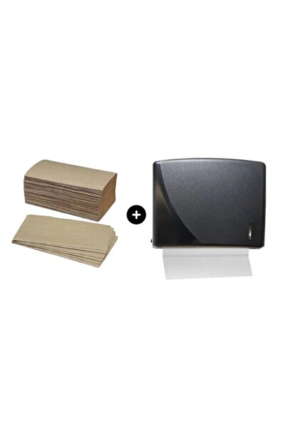 MEDİKAL 12 x Prosoape Pliate Natur, 1 Strat, Reciclat, 250buc/pac + Dispenser...