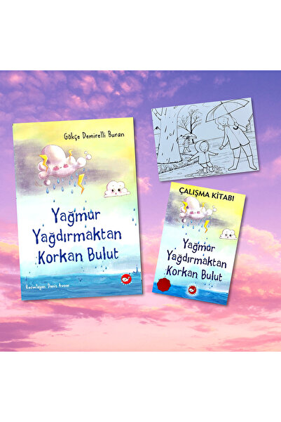 Beyaz Balina Yayınları YAĞMUR YAĞDIRMAKTAN KORKAN BULUT / ETKİNLİK KİTABI / K...