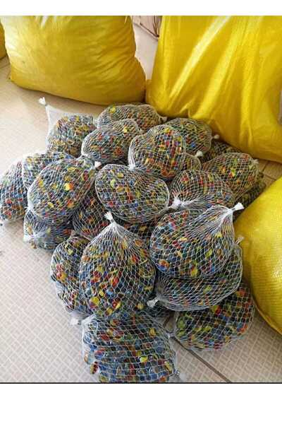 şilanAVM 100 adet renkli misket bilye