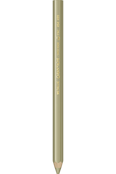 Caran d'Ache Dry Highlighter Maxi Metallic Gold