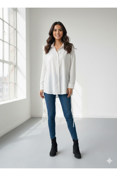 MEGOMEL Striped shirt