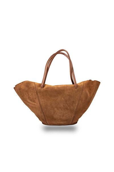 TORO NERO Women's brown genuine leather bag Diana