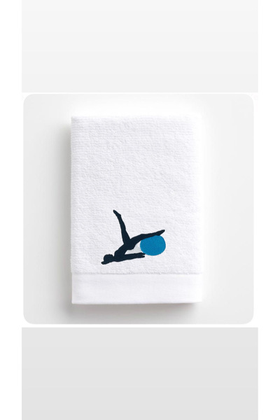 quella atelier Pilates Printed Sports Towel 50X90Cm