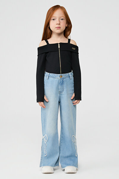 Tyess Girl Denim Trousers