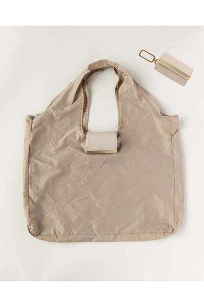 KISCHE Ελαφριά πτυσσόμενη τσάντα πολλαπλών χρήσεων & μπρελόκ με λειτουργία μο...