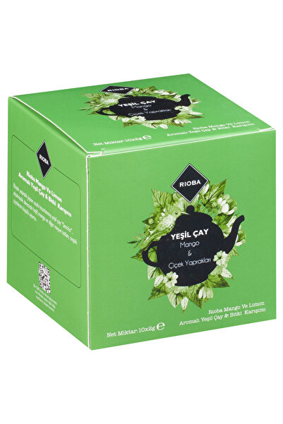 Rioba YEŞİL POŞET ÇAY 10*2G-MANGO&ÇİÇEK