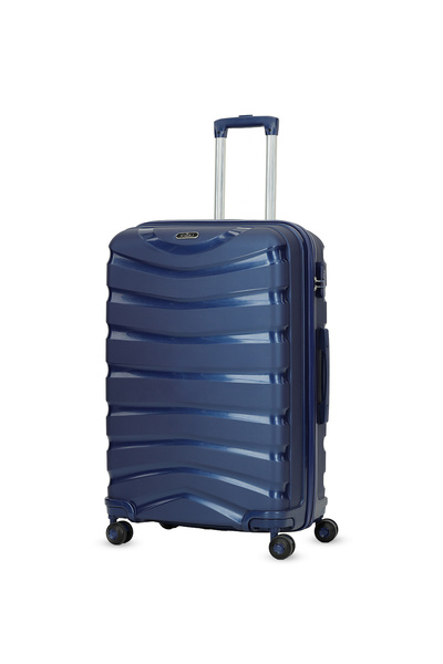 Kiğılı PP Desenli Büyük Boy Valiz