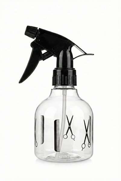 Dorsh Transparent Scissor Comb Patterned Small Water Bottle F-62