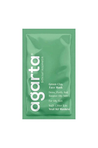 Agarta Natural Green Clay Mask Disposable 10 Gr