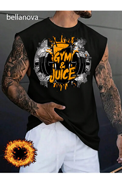 bellanova Premium Series Printed Black Soft Textured Comfortable Fit Men's Un...