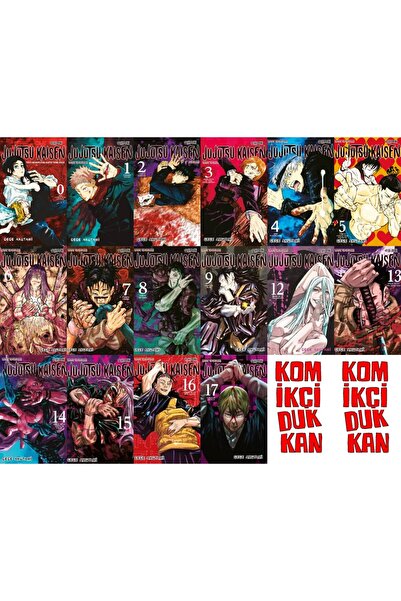 Gerekli Şeyler Yayıncılık Jujutsu Kaisen 0-1-2-3-4-5-6-7-8-9-12-13-14-15-16-1...
