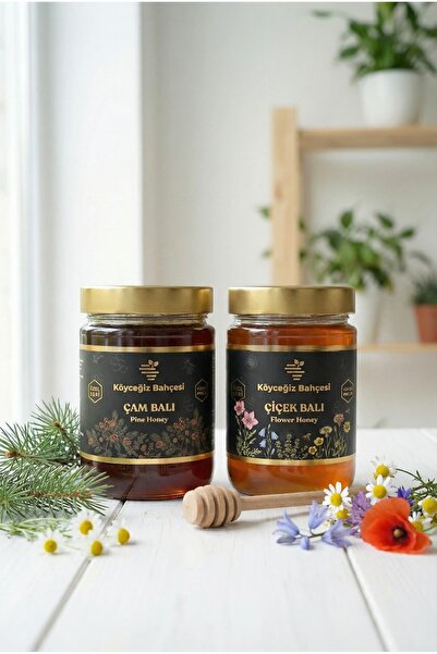 Köyceğiz Bahçesi Organik Çiçek & Çam Balı 2’li Paket 850g