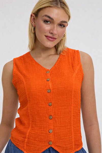 Heaven Ephesus Muslin Vest - Muslin Vienna Vest - 1170