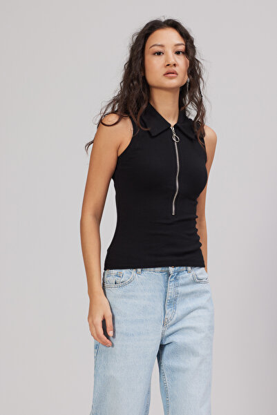 Nisan Top fără mâneci cu fermoar