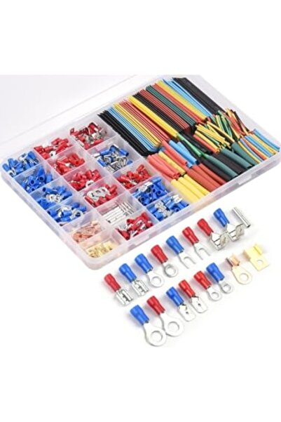 markentegra Renkli Isıyla Daralan Makaron ve Kablo Pabucu Seti - 678 Parça