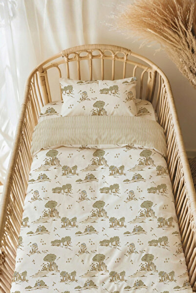 TBA COLLECTION Single Duvet Cover Set - 150X200 cm - Tiny Forest