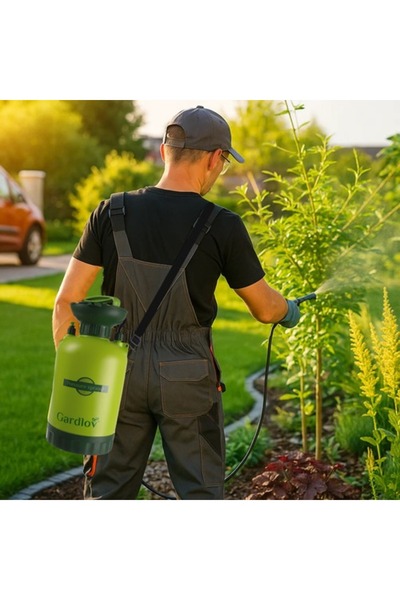 Selgot Pompă de pulverizare manuală cu presiune, Capacitate 8 l, Rază de acți...