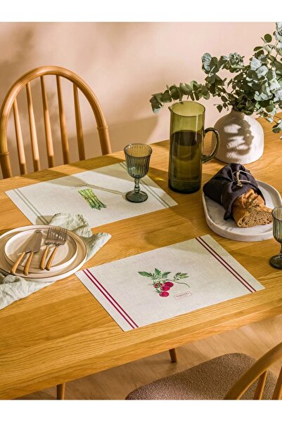 LC Waikiki LCW HOME Karışık Baskılı Amerikan Servis 2'li 29x42 Cm